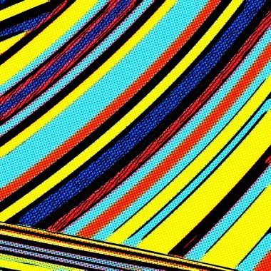 Pop Art geometrik desen