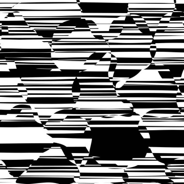 Özet satırları tasarım siyah ve beyaz çizgili vektör