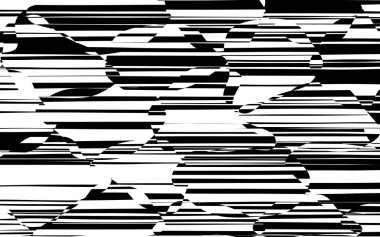 Rasgele kaotik satırları soyut geometrik desen