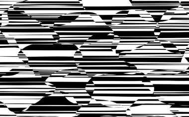 Rasgele kaotik satırları soyut geometrik desen