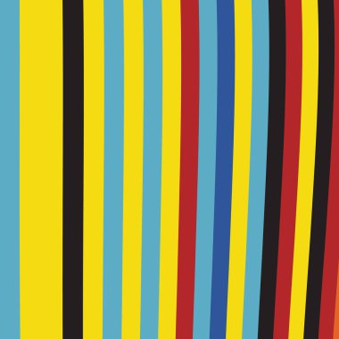 Zebra desenli soyut Pop