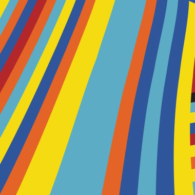 Zebra desenli soyut Pop