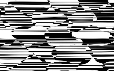 Rasgele kaotik satırları soyut geometrik desen