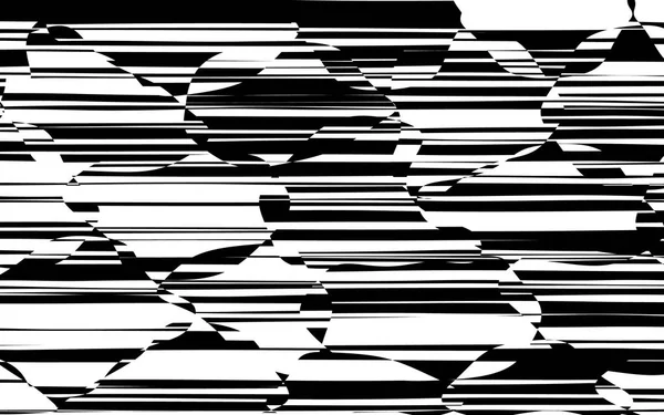Líneas caóticas aleatorias patrón geométrico abstracto — Vector de stock