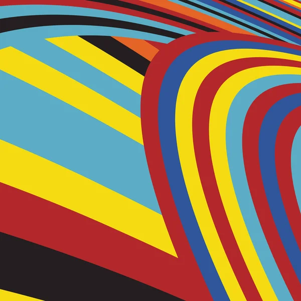 Zebra desenli soyut Pop