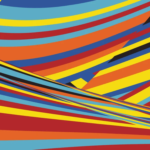 Zebra desenli soyut Pop