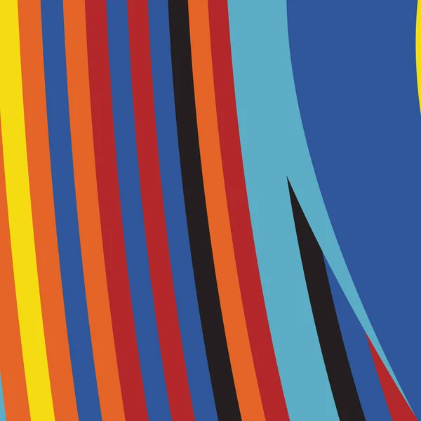 Zebra Pop abstracte strookpatroon — Stockvector