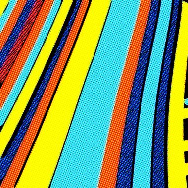 Pop Art geometrik desen