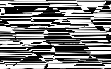 Rasgele kaotik satırları soyut geometrik desen