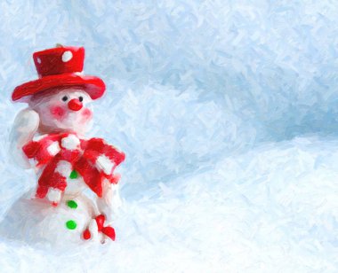 Mutlu Noeller ve mutlu yıllar tebrik kartı.