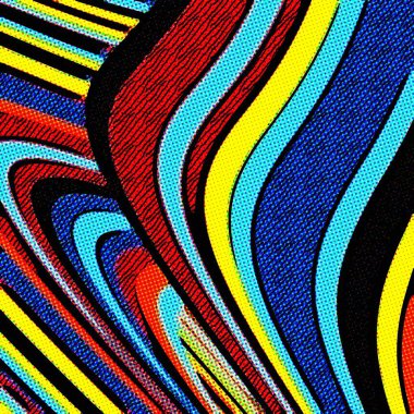 Pop Art geometrik desen