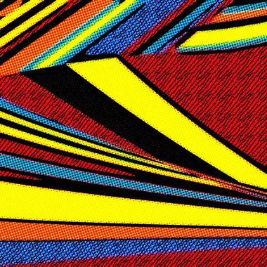 Pop Art geometrik desen