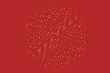 Kırmızı noktalı resim daire arka plan