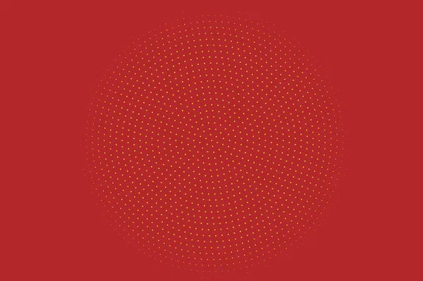 Červený kruh polotónů pozadí — Stockový vektor