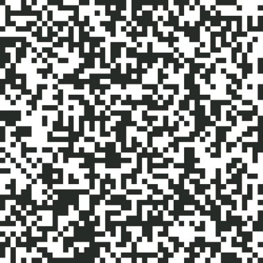 QR Code dijital soyut siyah ve beyaz piksel gürültü arka plan