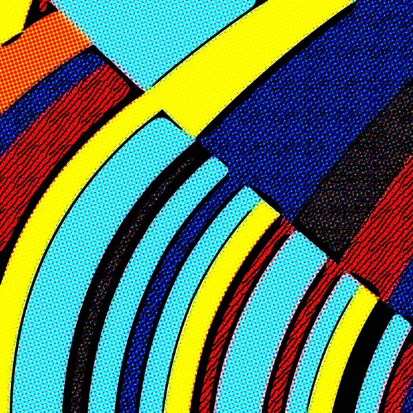Pop Art geometrik desen
