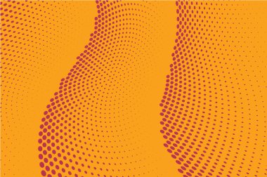 Kırmızı noktalı resim daire arka plan