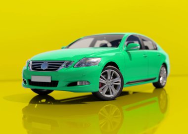Modern genel Sedan araba