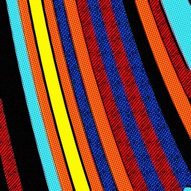 Pop Art geometrik desen