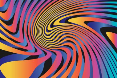 Geometrik soyut renkli desen arka plan