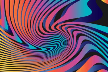 Geometrik soyut renkli desen arka plan