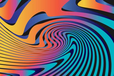 Geometrik soyut renkli desen arka plan