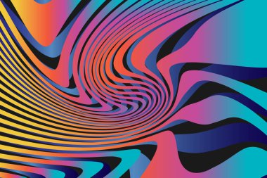 Geometrik soyut renkli desen arka plan