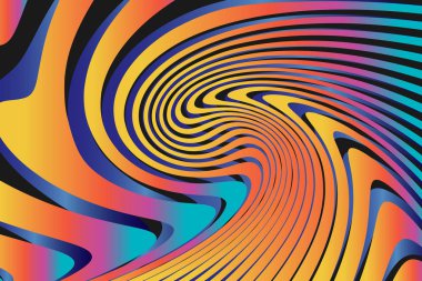 Geometrik soyut renkli desen arka plan