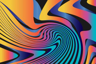 Geometrik soyut renkli desen arka plan