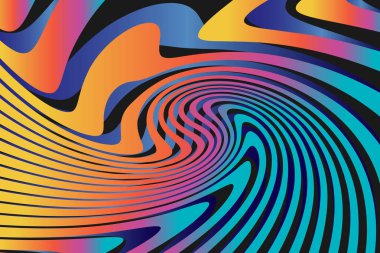 Geometrik soyut renkli desen arka plan