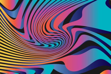 Geometrik soyut renkli desen arka plan