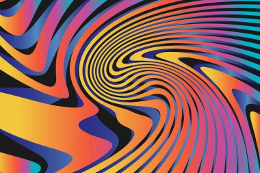 Geometrik soyut renkli desen arka plan