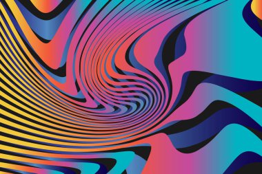 Geometrik soyut renkli desen arka plan