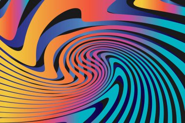 Geometrik soyut renkli desen arka plan