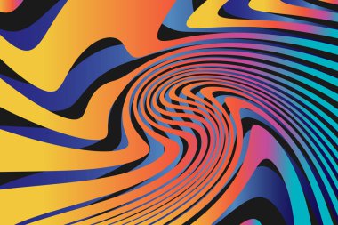 Geometrik soyut renkli desen arka plan