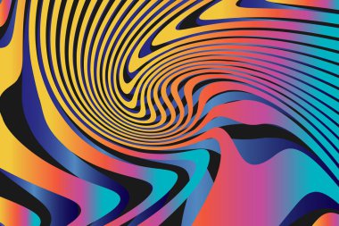 Geometrik soyut renkli desen arka plan