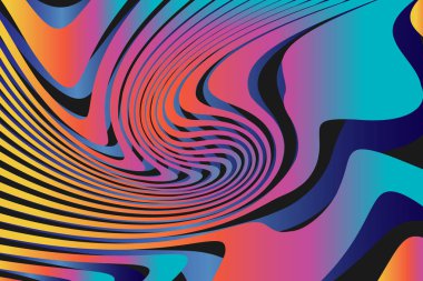 Geometrik soyut renkli desen arka plan