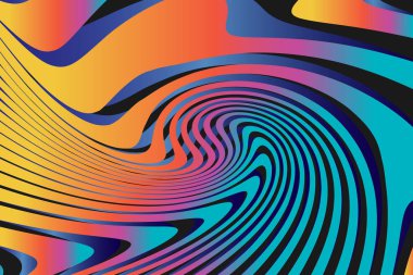 Geometrik soyut renkli desen arka plan