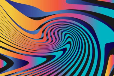 Geometrik soyut renkli desen arka plan