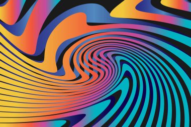 Geometrik soyut renkli desen arka plan