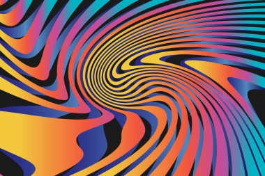 Geometrik soyut renkli desen arka plan