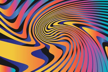 Geometrik soyut renkli desen arka plan