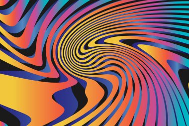 Geometrik soyut renkli desen arka plan