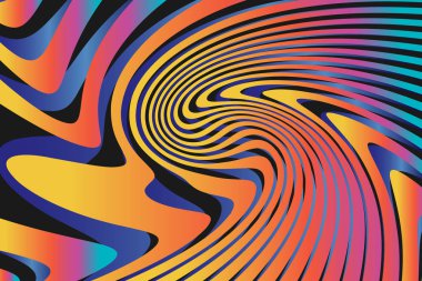 Geometrik soyut renkli desen arka plan