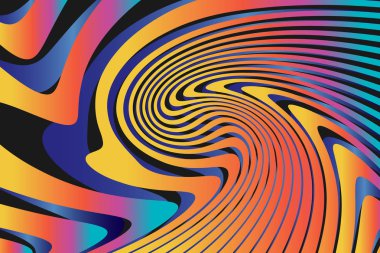 Geometrik soyut renkli desen arka plan