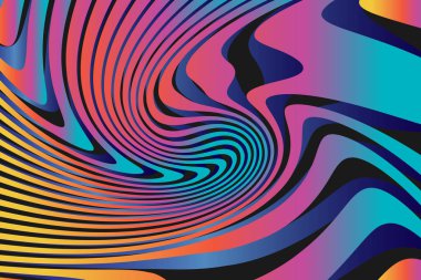 Geometrik soyut renkli desen arka plan