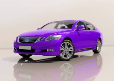 Modern genel Sedan araba