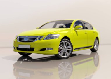 Modern genel Sedan araba