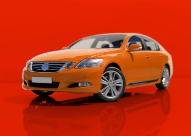 Modern genel Sedan araba