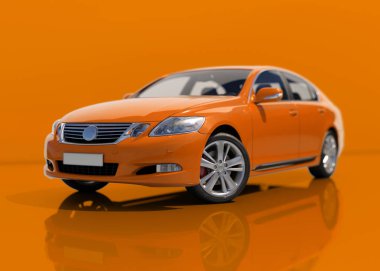 Modern genel Sedan araba